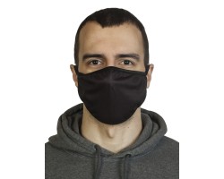 Многоразовая защитная черная маска