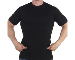 Мужская черная футболка