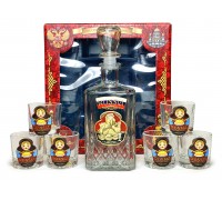 Подарочный набор «Russia» для спиртных напитков