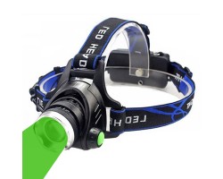 Налобный фонарь с зеленым светом на СВО №18