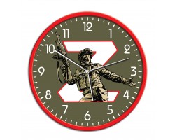 Настенные часы с символикой Z