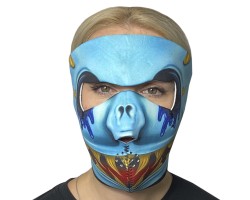 Неопреновая антикоронавирусная маска Wild Wear Reptilian
