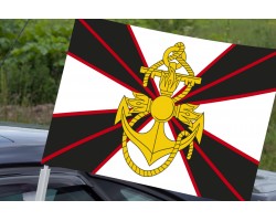 Новый флаг Морских пехотинцев (автомобильный)