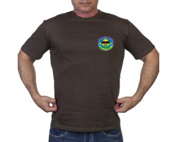 Оливковая футболка с девизом Разведки ВДВ
