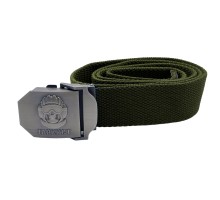 Pемень брючный со стальной пряжкой 