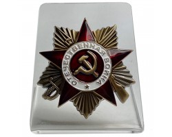 Орден Отечественной войны 1 степень на подставке
