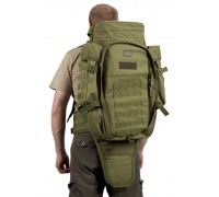 Оружейный военный рюкзак (65 литров, олива)