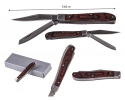 Подарочный складной нож Remington Anniversary 200 Years Trapper