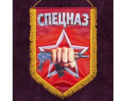 Подарочный двусторонний вымпел 