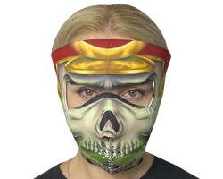 Полнолицевая стильная маска с защитой от короновируса Wild Wear Ancient One