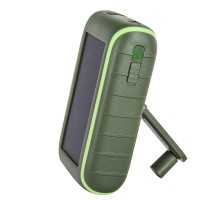 Повербанк с ручной подзарядкой и солнечной панелью Hand Solar Charger* - позволяет быстро зарядить свой мобильный девайс в любых условиях №29