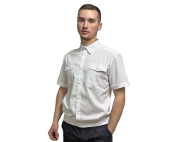 Рубашка Полиции белая короткий рукав №212 