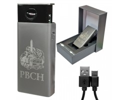 Электронная USB-зажигалка РВСН в подарочной коробке №2