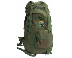 Рейдовый армейский рюкзак с шевроном Военная разведка