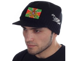 Осенне-зимняя мужская шапка Miller Way с символикой Пограничных войск РФ