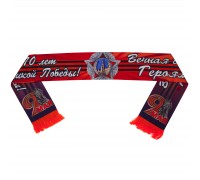Подарочный шелковый шарф к 9 мая «Великая Победа»