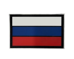 Шеврон триколор России (5х8см) №344