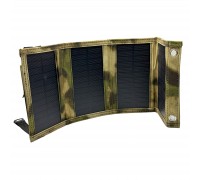 Складная солнечная панель 30 Вт (Защитный камуфляж)