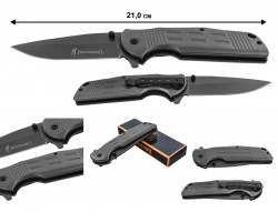 Складной нож Browning A332 Gray Titanium