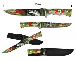 Стальной рыболовный нож ZOV
