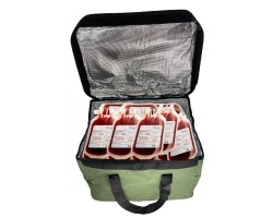 Сумка-холодильник для донорской крови на 32 литра (олива)