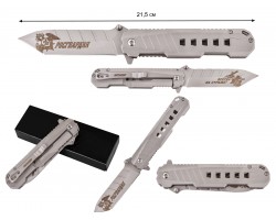 Тактический нож «Росгвардия - всегда на страже» - отличный образец ножей танто. Клинок из стали 3Cr13 с твердостью закалки 57 HRC (6) №140