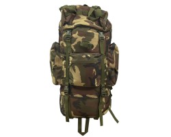 Большой армейский рюкзак, Woodland (75 л)