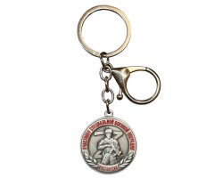 Металлический брелок-медаль «Участнику СВО. Росгвардия» №2981