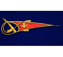 Уголок на берет ВДВ с автоматом №3055