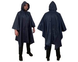 Универсальный плащ накидка с капюшоном для ежедневного использования в дождливую погоду в городских и полевых условиях №355