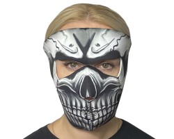 Защитная антивирусная маска Wild Wear Skeleton из неопрена