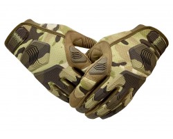 Защитные тактические перчатки камуфляж Multicam