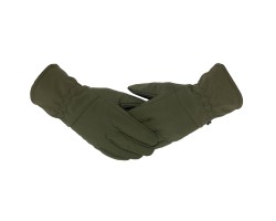 Зимние тактические перчатки Soft Shell (олива)