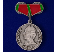Миниатюрная копия медали Суворова