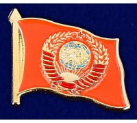 Значок СССР с гербом