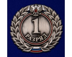 Знак 1-й разряд №523