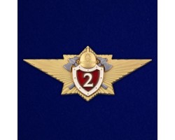 Знак Классности МЧС, специалист 2 класса - для сотрудников ФПС ГПС №2748
