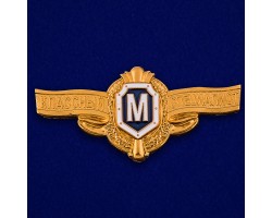 Знак классности рядового состава ВС России Мастер МО РФ для сержантов, старшин, солдат и матросов, проходящих военную службу по призыву № 387(1)