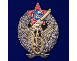 Знак Командира-бронеавтомобилиста ПВО  (1918-1922) №2381