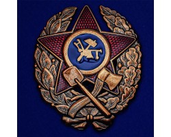 Знак Красного командира инженерных частей РККА  (1918-1922) №2469