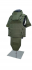 Военный бронежилет NIJ IIIA с защитой паха и шеи (олива)