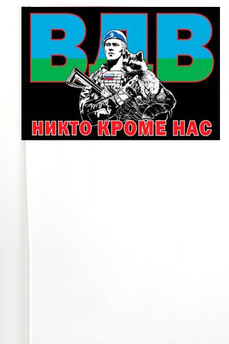 Флажок на палочке "Енот-десантник"