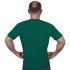 Зелёная футболка с термотрансфером "ZOV сердец победителей"
