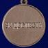 Медаль "За доблесть" 2 степени ФСЖВ в бархатистом футляре из флока с прозрачной крышкой