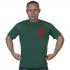 Мужская зеленая футболка с термотрансфером символ «Z»