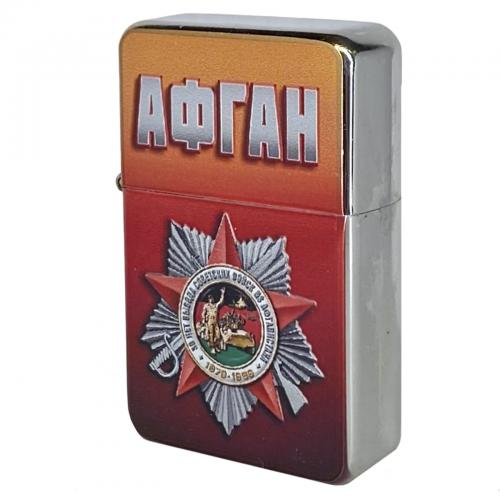 Памятная бензиновая зажигалка "Афган. 30 лет"*