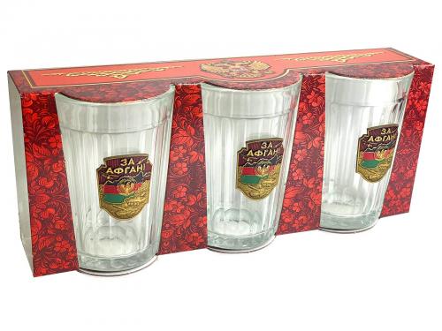 Подарочный набор стаканов «За Афган»