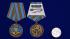 Нагрудная медаль ВДВ с изображением Героя Советского Союза – Маргелова В.Ф. на подставке