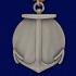 Медаль "Морская пехота" в оригинальном футляре из бордового флока