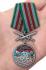 Медаль "За службу в Ленкоранском пограничном отряде" с мечами